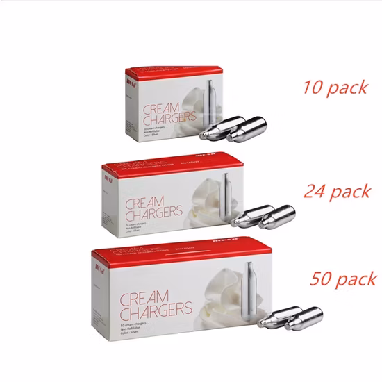 Wholesale Exclusive Sale on 8.2g Food Grade Nitrous Oxide Whipped Cream Charger