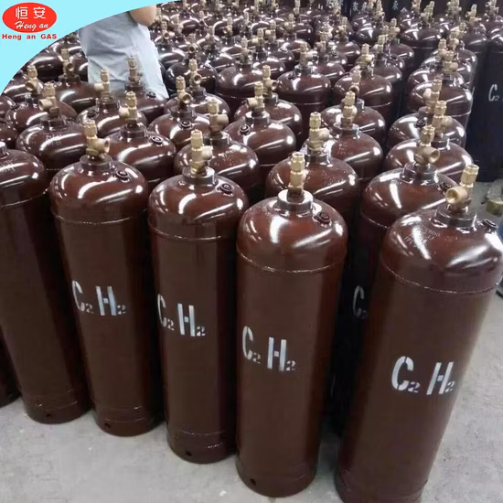 High Quality Acetylene C2h2 Gas Filling 40L